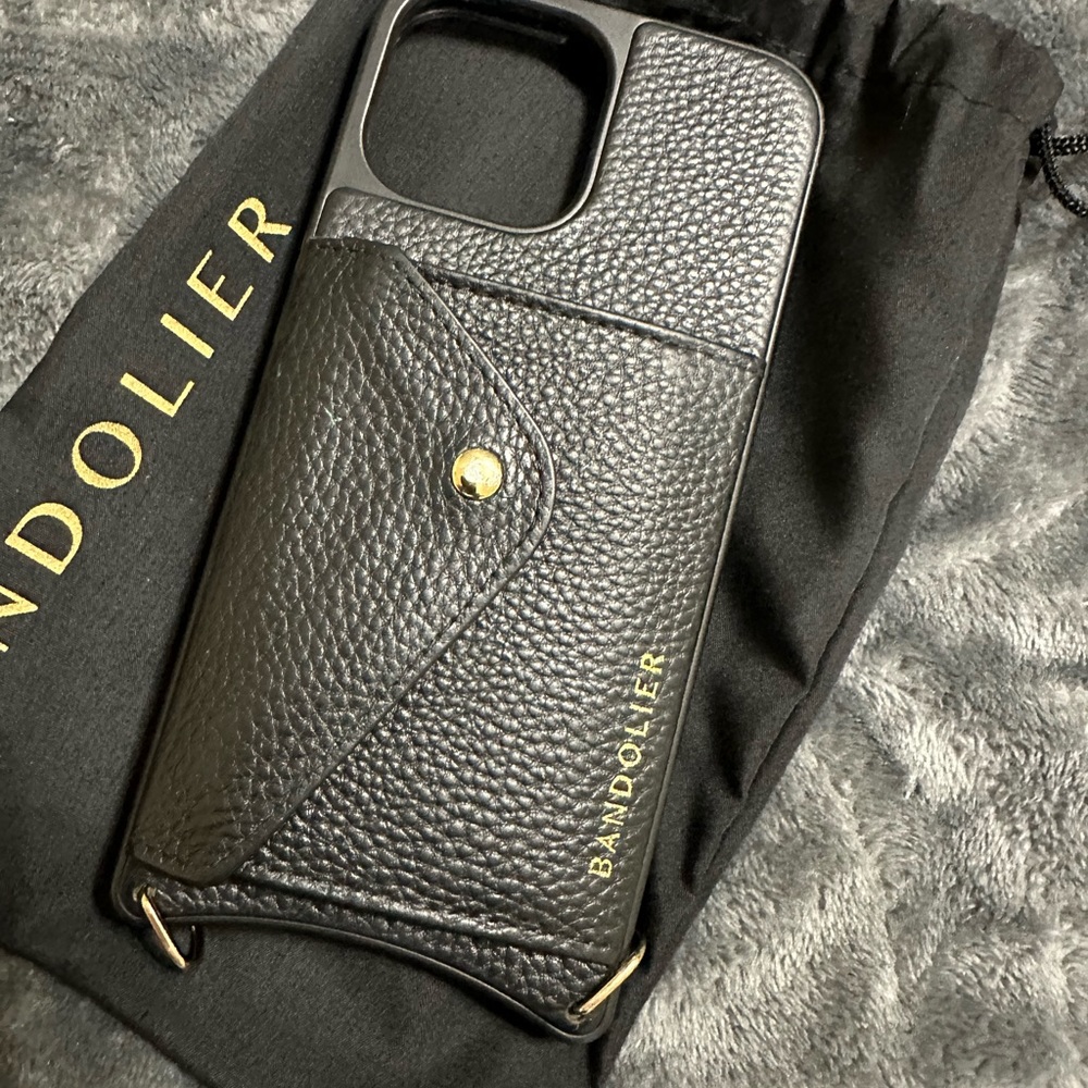 iPhone 13 Pro Max Bandolier Wallet Case